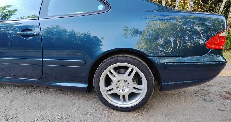 Mercedes-Benz CLK cena 39500 przebieg: 169000, rok produkcji 1999 z Pisz małe 191